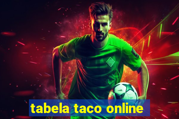 tabela taco online